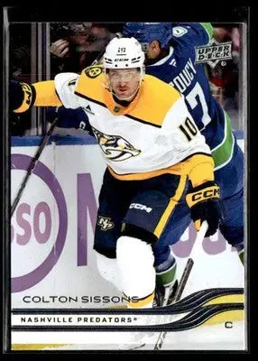 2025-26 Upper Deck #94 Colton Sissons - Hockey Card Single