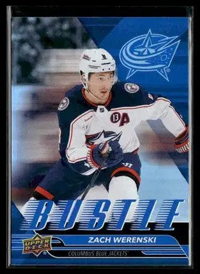 2025-26 Upper Deck #B-13 Zach Werenski Bustle - Hockey Card Single