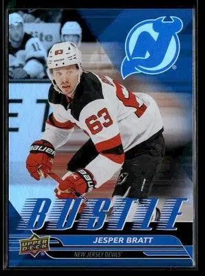 2025-26 Upper Deck #B-14 Jesper Bratt Bustle - Hockey Card Single