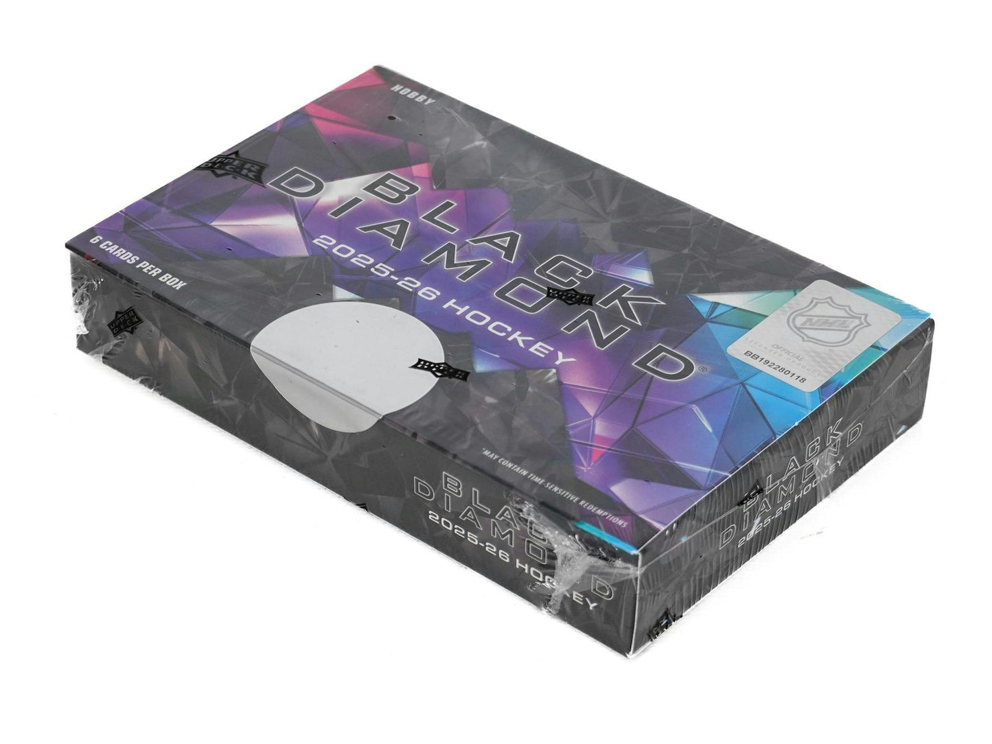 2025-26 Upper Deck Black Diamond Hockey Hobby Box | Columbia Sports Cards