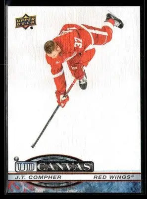 2025-26 Upper Deck #C-28 J.T. Compher UD Canvas - Hockey Card Single