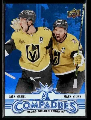 2025-26 Upper Deck #CM-14 Jack Eichel / Mark Stone Compadres