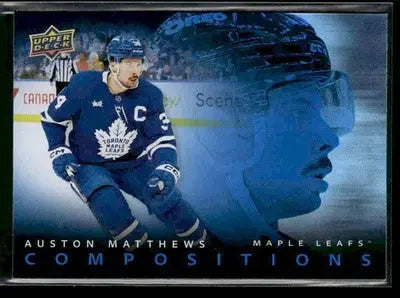 2025-26 Upper Deck #CMP-1 Auston Matthews Compositions - Hockey Card Single