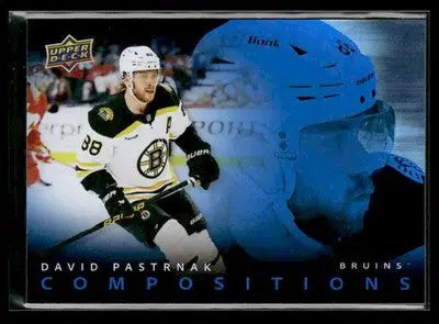 2025-26 Upper Deck #CMP-16 David Pastrnak Compositions - Hockey Card Single