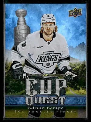 2025-26 Upper Deck #CQ-18 Adrian Kempe Cup Quest - Hockey Card Single