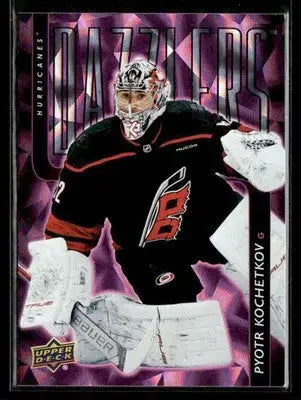 2025-26 Upper Deck #DZ-9 Pyotr Kochetkov Dazzlers Pink - Hockey Card Single