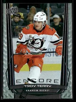 2025-26 Upper Deck #E-45 Troy Terry Encore - Hockey Card Single