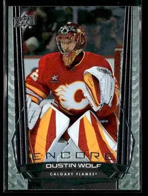 2025-26 Upper Deck #E-69 Dustin Wolf Encore - Hockey Card Single
