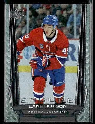 2025-26 Upper Deck #E-7 Lane Hutson Encore - Hockey Card Single