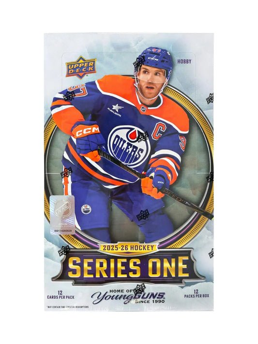 2025/26 Upper Deck Series 1 Hockey Hobby Box | Columbia Sports Cards - Sports Card Hobby Boxes