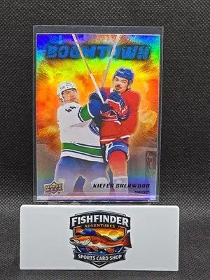 2025-26 Upper Deck Series 2 - Boomtown Kiefer Sherwood #BT-12 - Hockey Card Single