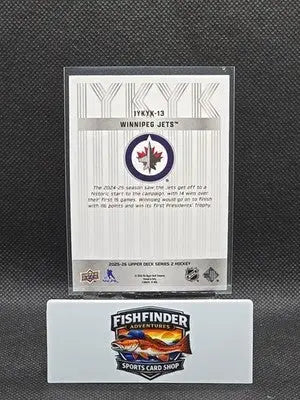 2025-26 Upper Deck Series 2 - Iykyk Winnipeg Jets #IYKYK-13 - Hockey Card Single