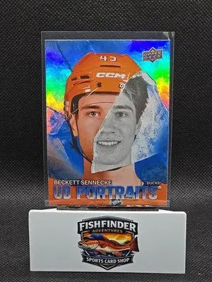 2025-26 Upper Deck Series 2 - Ud Portraits Beckett Sennecke #P-37 (RC) - Hockey Card Single