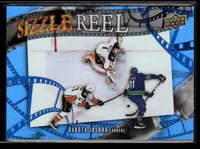 2025-26 Upper Deck #SR-13 Dakota Joshua Sizzle Reel - Hockey Card Single