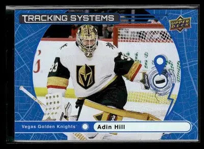 2025-26 Upper Deck #TS-22 Adin Hill Tracking Systems - Hockey Card Single