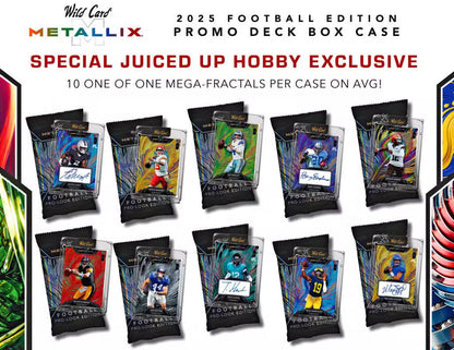 2025 Wild Card Metallix Football Promo Deck Box | Columbia Sports Cards