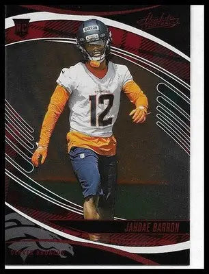 2025 Absolute #131 Jahdae Barron Black Parallel RC Denver Broncos CB