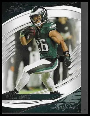 2025 Absolute #2 Saquon Barkley Retail Philadelphia Eagles Star RB Football Card