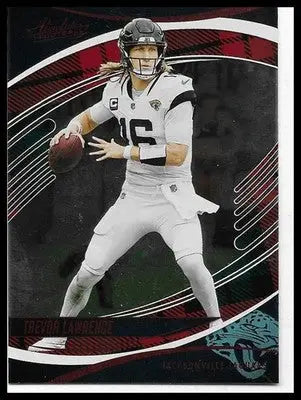 2025 Absolute #48 Trevor Lawrence Blue Parallel Jacksonville Jaguars QB