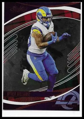2025 Absolute #6 Kyren Williams Purple Parallel Los Angeles Rams RB