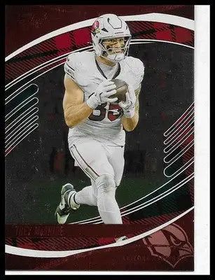 2025 Absolute #83 Trey McBride Red Parallel Arizona Cardinals TE