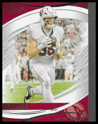 2025 Absolute #83 Trey McBride Retail Arizona Cardinals Star TE Football Card