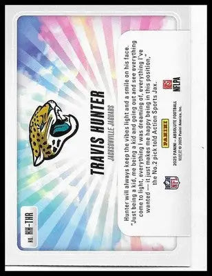 2025 Absolute #HH-THR Travis Hunter Hog Heaven Rookie RC Jacksonville Jaguars