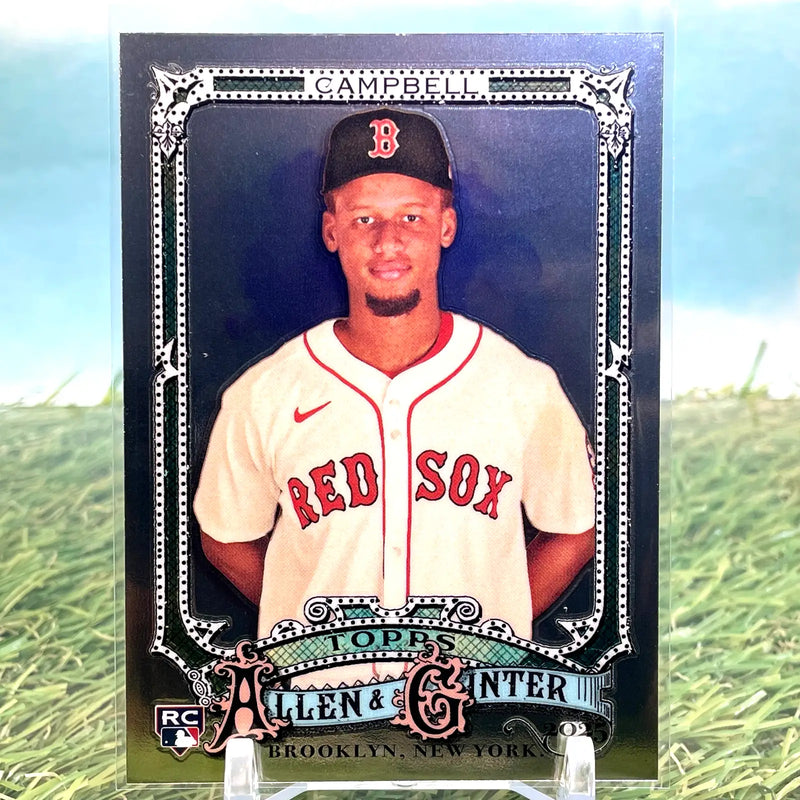 2025 Allen & Ginter Kristian Campbell Rookie Chrome Parallel #89 (RC) - Baseball Card Single