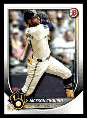 2025 Bowman #11 Jackson Chourio - Baseball Card Single