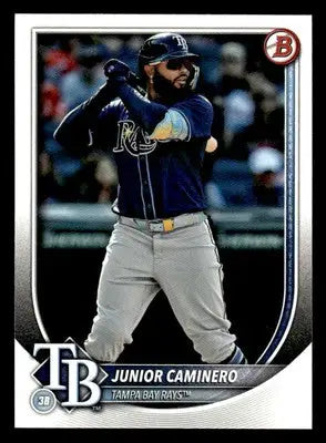 2025 Bowman #13 Junior Caminero - Baseball Card Single