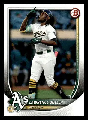 2025 Bowman #14 Lawrence Butler - Baseball Card Single