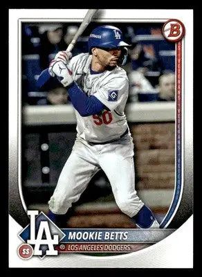 2025 Bowman #16 Mookie Betts - Baseball Card Single