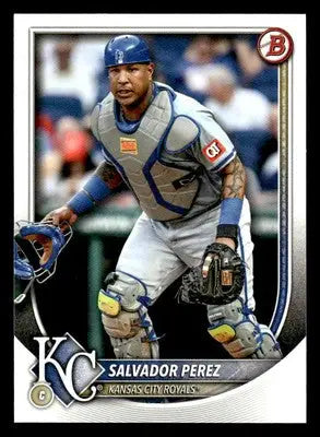2025 Bowman #34 Salvador Perez - Baseball Card Single