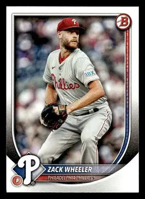 2025 Bowman #45 Zack Wheeler - Baseball Card Single
