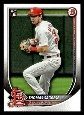 2025 Bowman #57 Thomas Saggese - Baseball Card Single