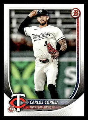 2025 Bowman #73 Carlos Correa - Baseball Card Single