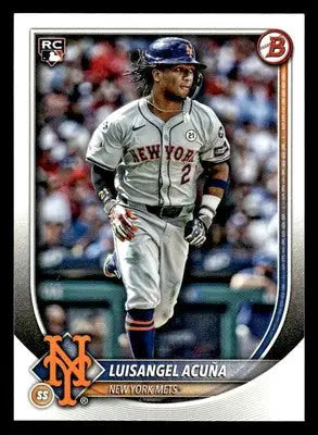 2025 Bowman #83 Luisangel Acuña - Baseball Card Single
