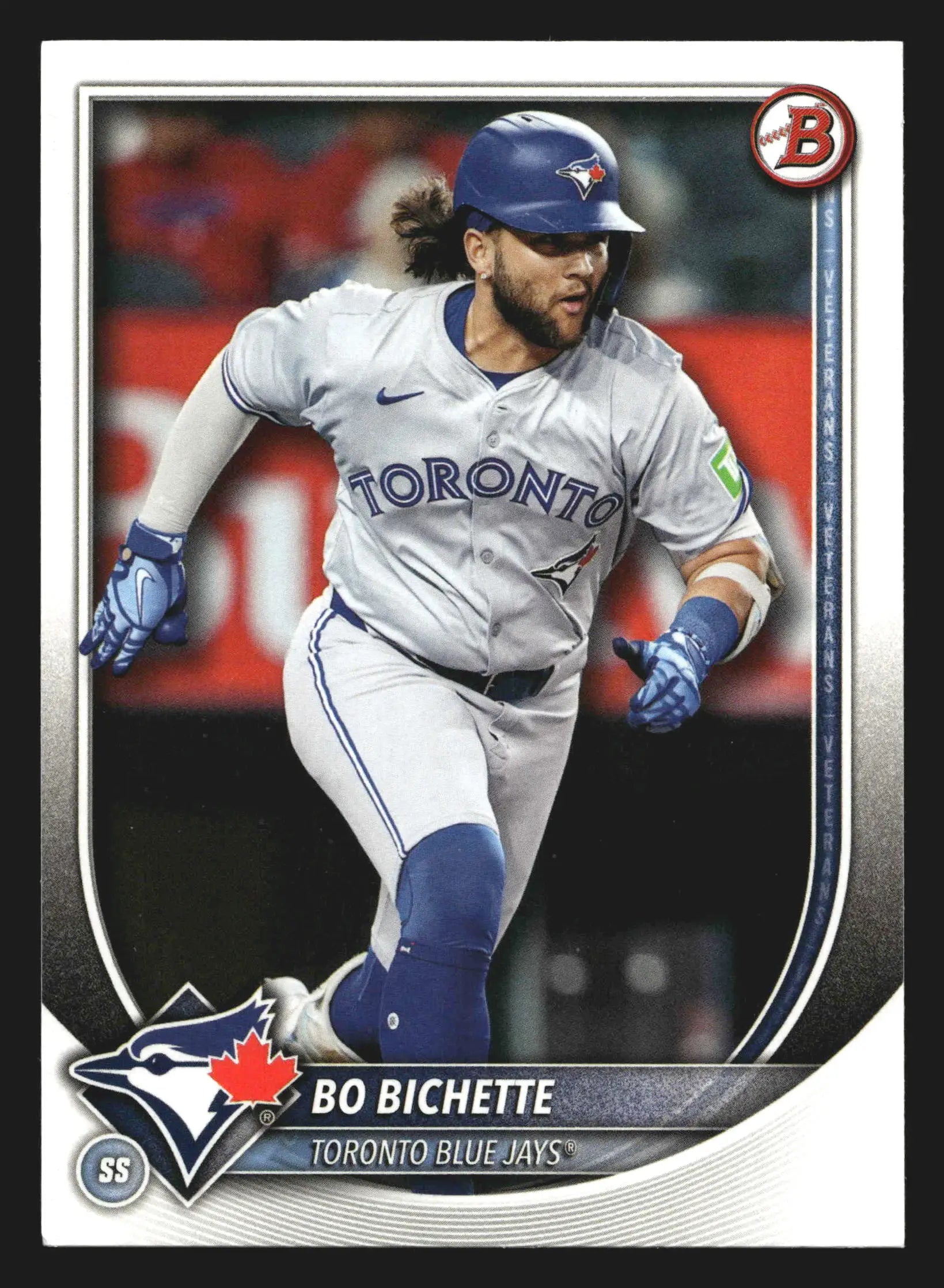 2025 Bowman #92 Bo Bichette Toronto Blue Jays - Baseball Card Single
