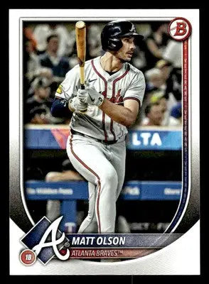 2025 Bowman #98 Matt Olson - Baseball Card Single