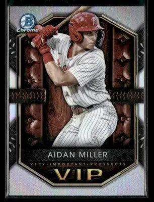 2025 Bowman Aidan Miller #VIP-19 Very Important Prospects Philadelphia Phillies