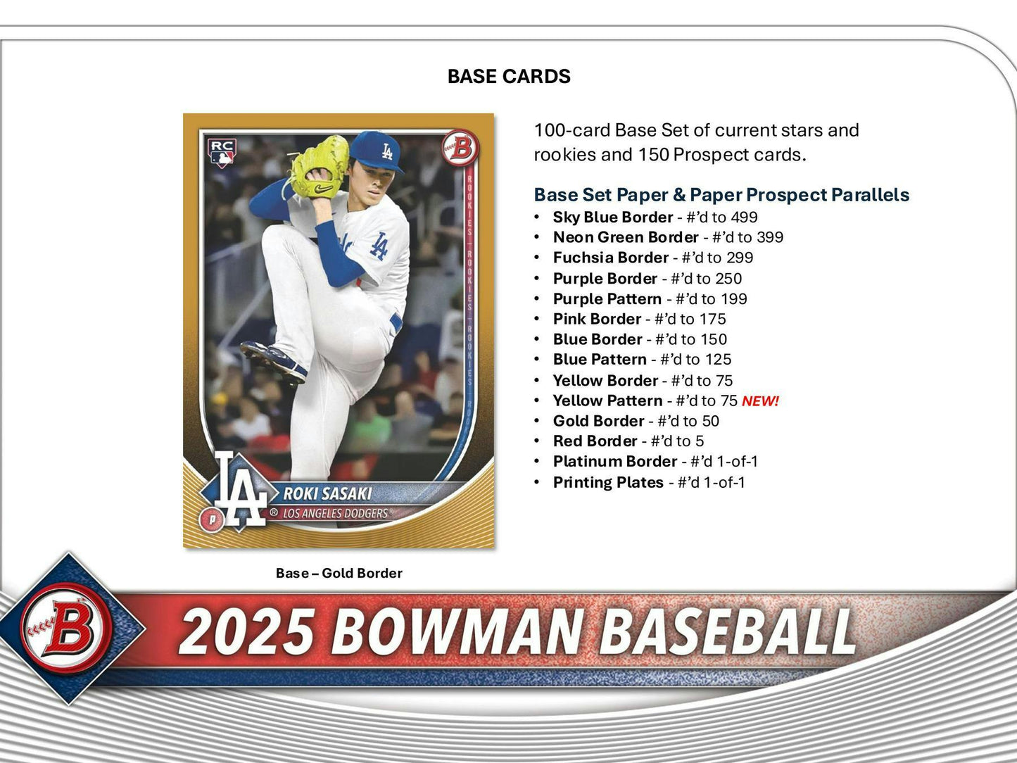 2025 Bowman Baseball Hobby Jumbo Box