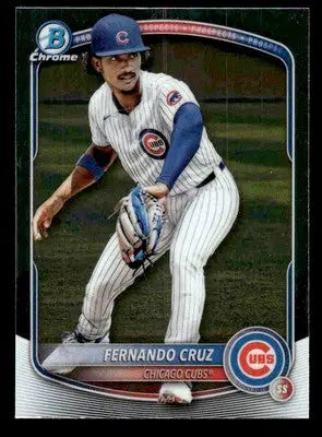 2025 Bowman #BCP-110 Fernando Cruz Chrome Prospects - Baseball Card Single