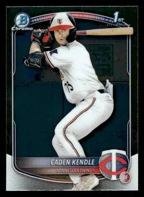 2025 Bowman #BCP-113 Caden Kendle Chrome Prospects - Baseball Card Single