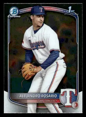 2025 Bowman #BCP-125 Alejandro Rosario Chrome Prospects - Baseball Card Single