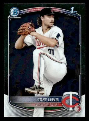 2025 Bowman #BCP-128 Cory Lewis Chrome Prospects - Baseball Card Single