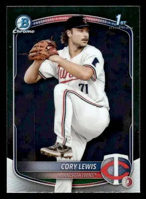 2025 Bowman #BCP-128 Cory Lewis Chrome Prospects - Baseball Card Single