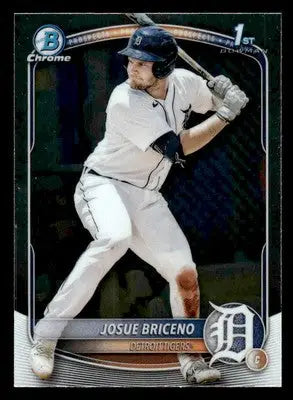 2025 Bowman #BCP-13 Josue Briceno Chrome Prospects - Baseball Card Single
