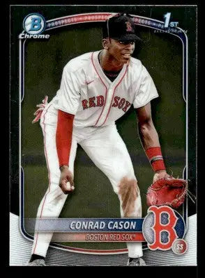 2025 Bowman #BCP-130 Conrad Cason Chrome Prospects - Baseball Card Single