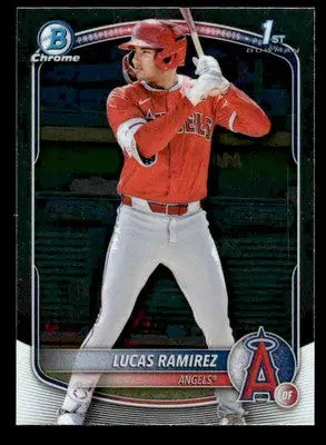 2025 Bowman #BCP-135 Lucas Ramirez Chrome Prospects - Baseball Card Single