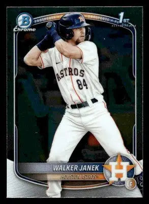 2025 Bowman #BCP-15 Walker Janek Chrome Prospects - Baseball Card Single